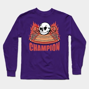 Champions fires skull Long Sleeve T-Shirt